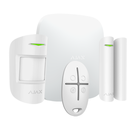 Ajax Alarm - Ajax Alarm Starter Kit HUB2 bianco IP / GSM