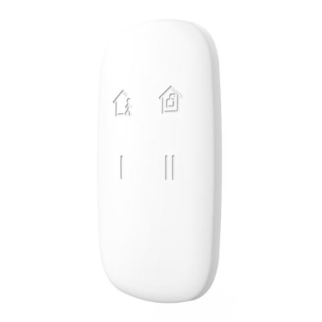 Hikvision DS-PKF1-WE - Télécommande 4 boutons pour AX Hub