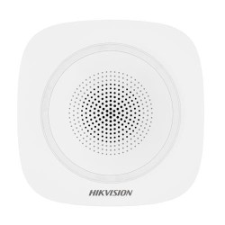 Hikvision DS-PS1-I-WE/RED - Sirène alarme intérieure radio