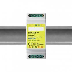 EUTONOMY S224 - euFIX DIN Adapter für Fibaro FGS-224 mit Tasten