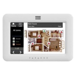 Paradox TM50 Touch - Clavier tactile design