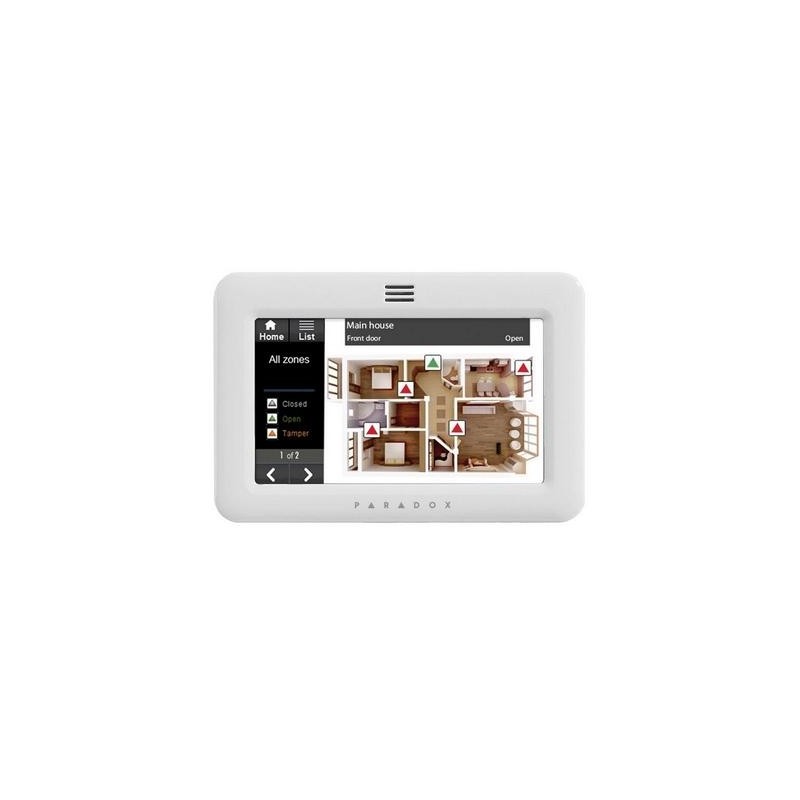 Paradox TM50 Touch - Clavier tactile design Paradox TM50 Touch - Clavier tactile design