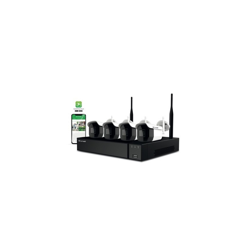 Comelit WIKIT004S02NB - 2MP wifi video surveillance pack Comelit WIKIT004S02NB - 2MP wifi video surveillance pack