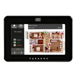 Paradox TM50 Touch - Clavier tactile design
