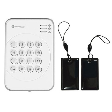 Vesta clavier KPT-23N-F1 - Clavier radio lecteur de tag