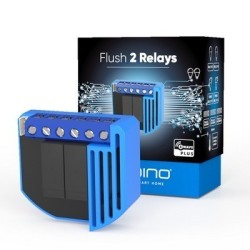 Qubino ZMNHBD1 - micro-module switch 2 relay and conso-meter Z-wave More ZMNHBD1