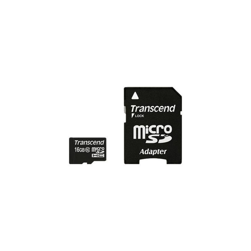 Transcend - Carte mémoir flash class 10 16Go Transcend - Carte mémoir flash class 10 16Go