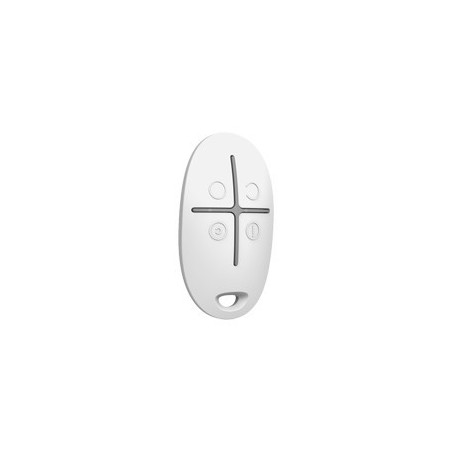 Alarme Ajax SPACECONTROL-W - Télécommande blanche