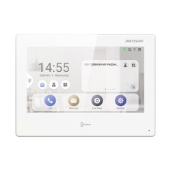 Hikvision DS-KH9310-WTE1 - Moniteur intérieur IP 7 pouces