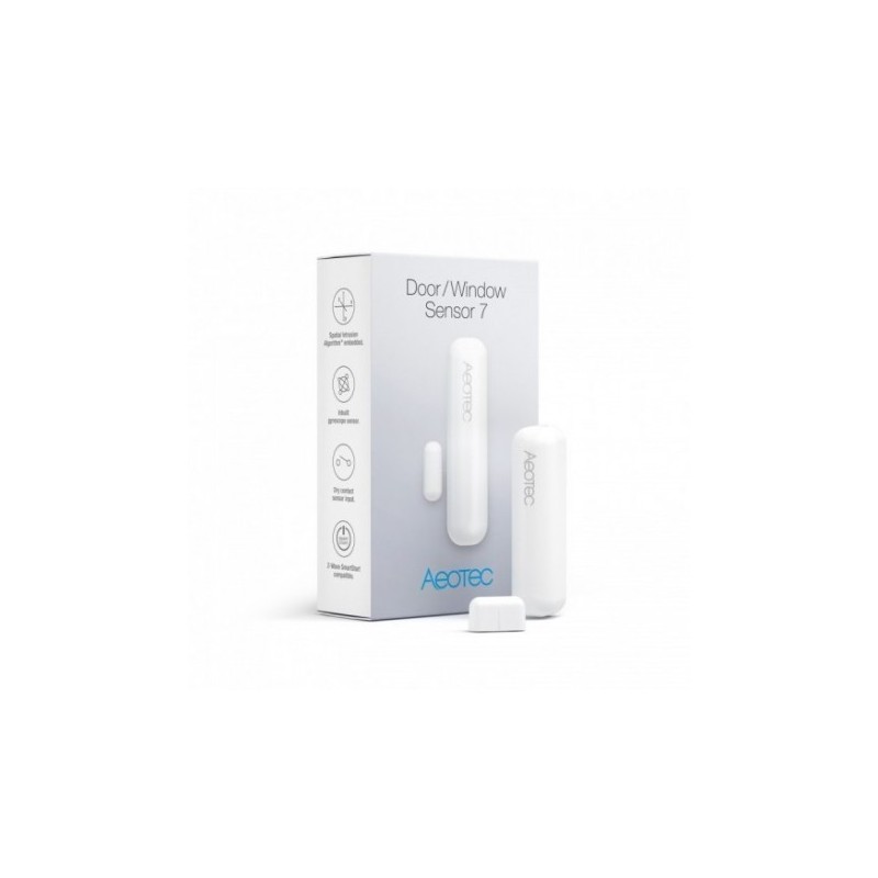 Aeotec ZWA011-C - Détecteur d'ouverture Z-Wave Plus Sensor 7 Aeotec ZWA011-C - Détecteur d'ouverture Z-Wave Plus Sensor 7