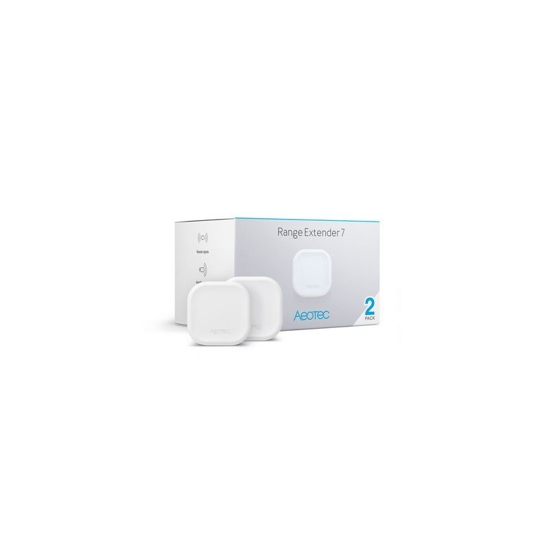 Aeotec ZW189 2-pack - Ripetitore di segnale Z-Wave Plus Range Extender 7 Aeotec ZW189 2-pack - Ripetitore di segnale Z-Wave Plus Range Extender 7