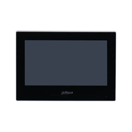 Dahua DHI-VTH2621G-P - Monitor de video IP SIP / WIFI SIP de 7 pulgadas negro