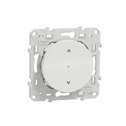 Wiser Odace S520567W - Interrupteur voelt roulant Zigbee blanc
