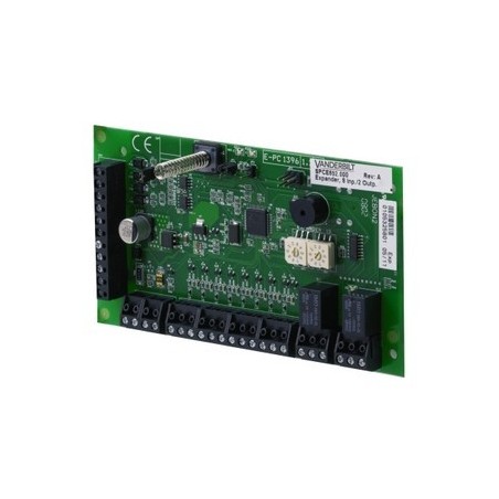 Vanderbilt - Module extension 8E / 2S pour alarme SPC