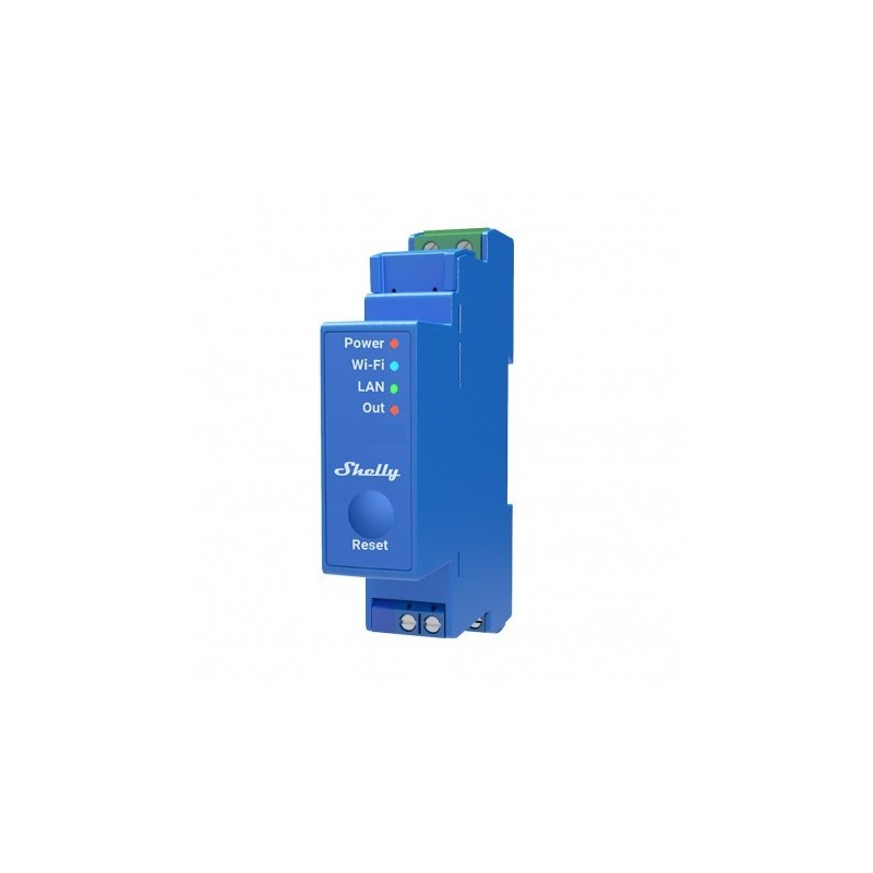 Shelly PRO1 - Module WIFI rail Din 1 canal contact sec Shelly PRO1 - Module WIFI rail Din 1 canal contact sec