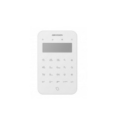 Hikvision DS-PK1-LT-WE - Clavier radio LCD pour AX Hub Pro