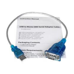 Câble adaptateur USB vers Série DB9 RS232