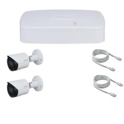 Dahua Pack video surveillance IP POE 2 Megapixel 2 cameras