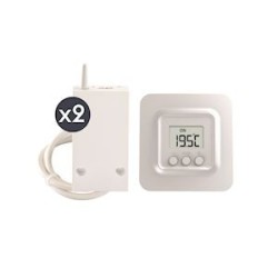 Delta Dore Tybox 5702 - Thermostat radio wire pilot 2 radiators FP