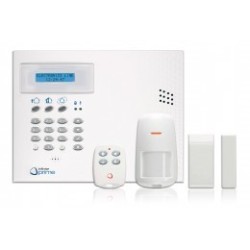 INFINITE KIT CENTRALE + TRANSM GSM + 1 DETECT + 1 CONTACT + 1 TELECO