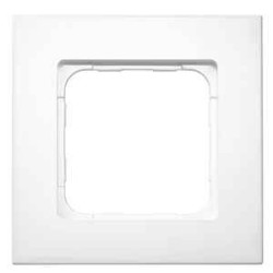 Somfy 9015022 - Cadre Smoove blanc laqué