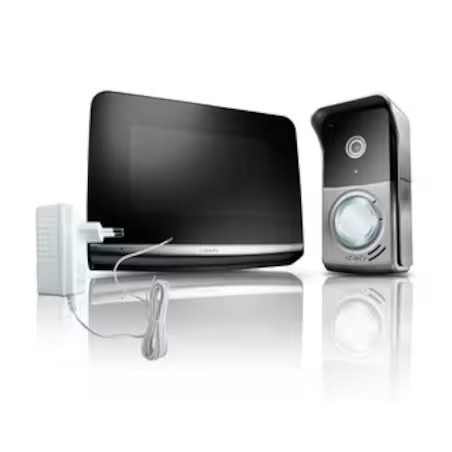 Somfy 1870652 - Visiophone v500 pro io + bloc secteur