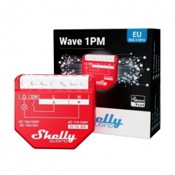 Shelly Qubino Wave 1PM - Module Z-Wave Plus commutateur