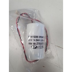 Visonic - Pile lithium 3,6V / 14.5 Ah pour sirène radio Visonic