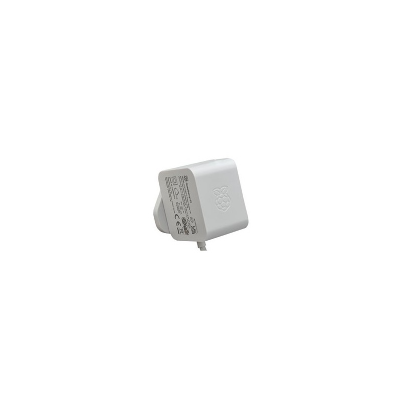 Raspberry PI 5 SC1152 - Alimentation 27W USB-C PSU EU Raspberry PI 5 SC1152 - Alimentation 27W USB-C PSU EU