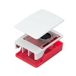Raspberry Pi 5 SC159 - Boitier officiel rouge blanc