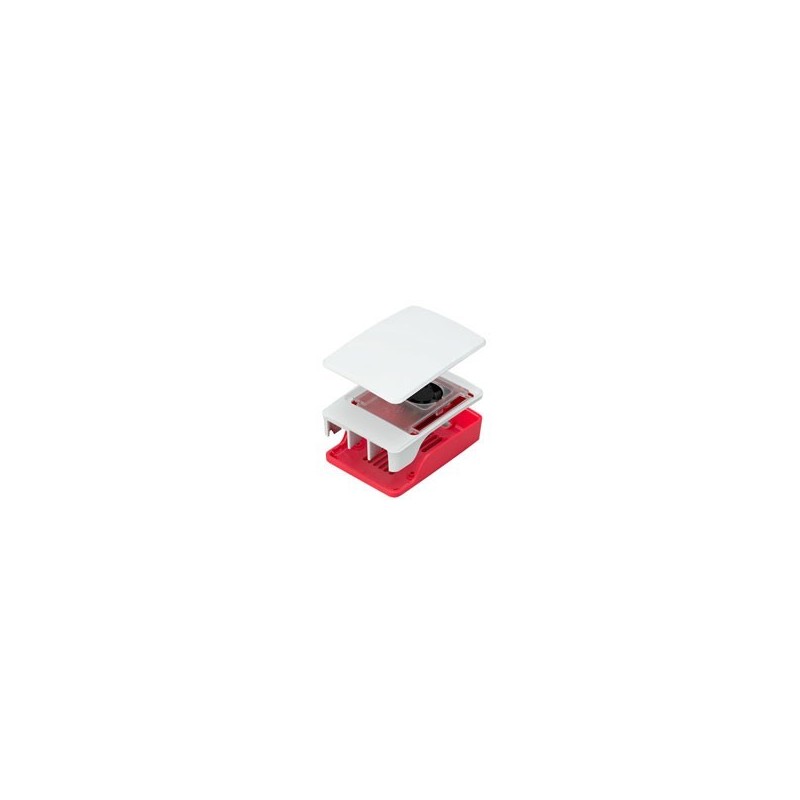Raspberry Pi 5 SC159 - Boitier officiel rouge blanc Raspberry Pi 5 SC159 - Boitier officiel rouge blanc