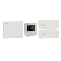 SCHNEIDER CCTFR6905 - Gruppo termostatico connesso Zigbee per radiatori elettrici