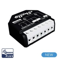 Shelly Qubino Wave 2PM - Module Z-Wave Plus commutateur 2 canaux 16A