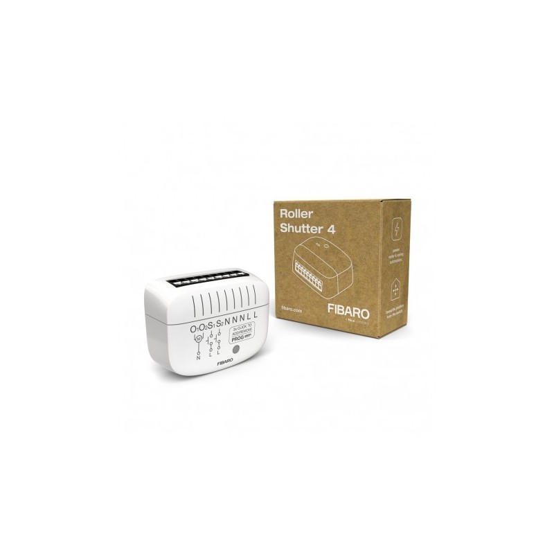 Fibaro FGR-224 - Roller Shutter module automatisme volet roulant Z-Wave PLus 800 Fibaro FGR-224 - Roller Shutter module automatisme volet roulant Z-Wave PLus 800