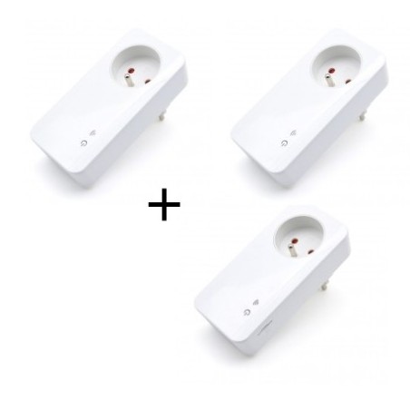 SIMPAL - Pack collegato presa GSM / radio T40 due prese T20