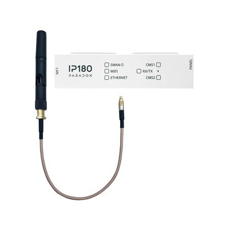 Paradox IP180 - IP communication interface module with Wi-Fi antenna