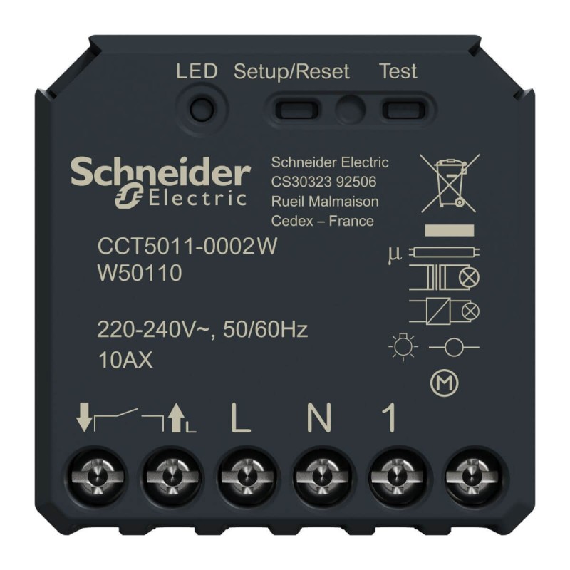 Wiser CCT5011-0002W - Module interrupteur Zigbee Wiser CCT5011-0002W - Module interrupteur Zigbee
