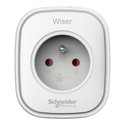 SCHNEIDER CCTFR6500 - Prise connectée répéteur Zigbee 13A