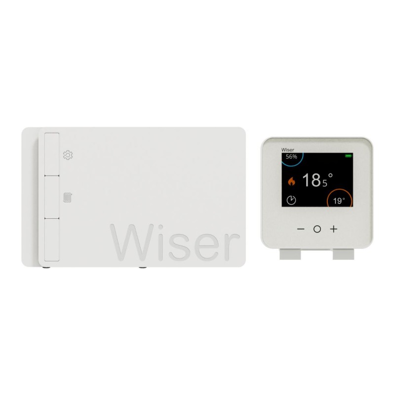 Wiser schneider CCTFR6901G2 - Pack Thermostat connecté chaudière ON OFF et Opentherm Wiser schneider CCTFR6901G2 - Pack Thermostat connecté chaudière ON OFF et Opentherm