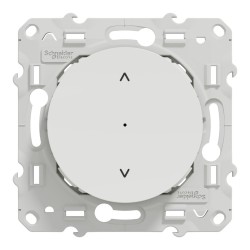 Wiser Odace S520567W - Interrupteur volet roulant Zigbee blanc
