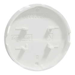SCHNEIDER ELECTRIC - Placa de cubierta BLANCO para interruptor ODACE