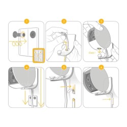 support pour caméra somfy