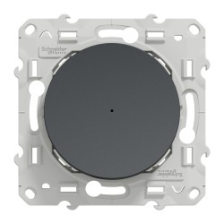 S540530W Wiser Odace - bouton poussoir 10A zigbee anthracite