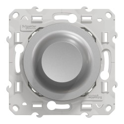 S530513W Wiser Odace - Dimmer rotativo LED in alluminio zigbee a 2 fili