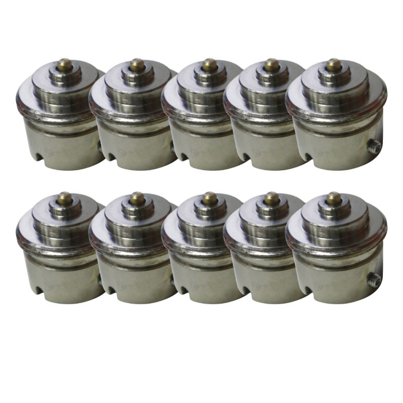 10 adaptateurs pour vannes thermostatiques Giacomini 10 adaptateurs pour vannes thermostatiques Giacomini