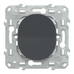S340530W Wiser Ovalis - bouton poussoir 10A zigbee Anthracite