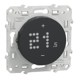 S540619 Wiser Odace - Thermostat connecté filaire 2A Anthracite
