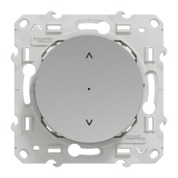 S530567W Wiser Odace - Interruttore per tapparelle in alluminio zigbee 4A