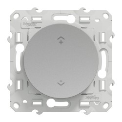 S530531 Wiser Odace: Interruttore centrale wireless in alluminio da 2 o 4 BP