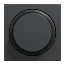 NU351654W Wiser Unica - variateur rotatif 2 fils zigbee anthracite méca seul